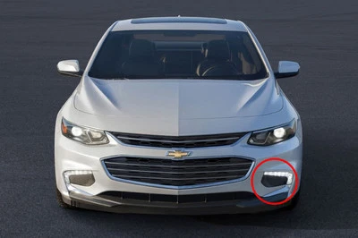 Asiento del conductor LH LED luz antiniebla cubierta moldeada para Chevrolet 2016 2017 Malibu Foto 1 de 4