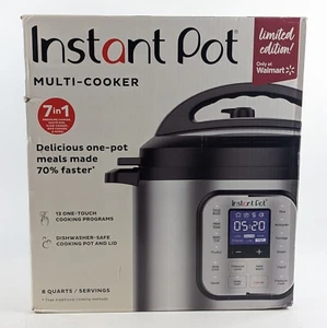 Instant Pot Duo 8 Qt 7-in-1 Pressure Cooker Programmable Multi-Cooker 1200W - Picture 1 of 7