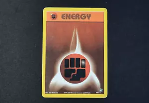 Kämpfenergie 106/111 Non Holo Pokemon TCG Karte Neo Genesis Moderate Play - Bild 1 von 2