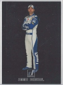 2023 Panini Donruss Racing Black Out SSP #BO-JJ Jimmie Johnson