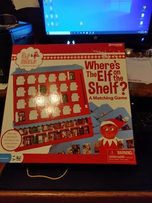 WHERE's THE ELF on the SHELF Christmas Matching Game, NWT, MSRP-$19.00 - Image 1 of 3