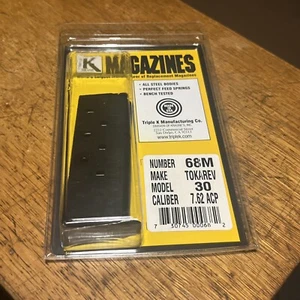 Triple K 68m TT Tokarev 8 rd magazine 7.62x25 TT33 TT30 TTC/CUGIR CHINA TYPE 54 - Picture 1 of 8