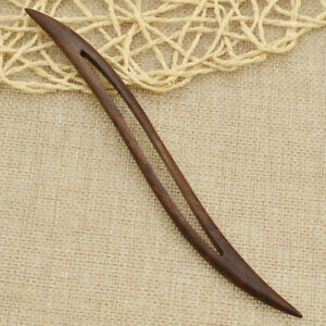 1pc Vintage Traditional Carved Wooden Hair Sticks Classical Hair Jewelry Gift