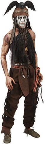 Movie Masterpiece The Lone Ranger Tonto 1/6 Action Figure Hot Toys Japan Import Cover