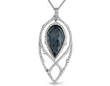 Stephen Webster Crystal Haze And Diamond white Gold 18ct. Necklace Pendant