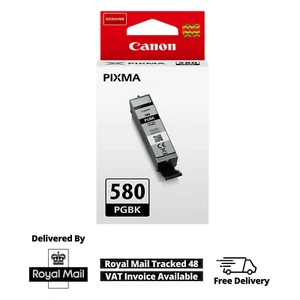 Canon PGI-580 Black Ink Cartridge for Pixma TS705 TS8151 TS6250 TR7550 pgi580PGB - Photo 1/1