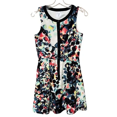 Mac + Jac A Line Womens Dress Medium Multicolor Floral Sleeveless Casual Summer - Image 1 of 4