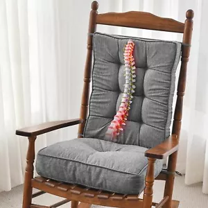SUNROX 2pc Memory Foam Rocking Chair Cushions Water Resistant 4in Thick - Picture 1 of 7