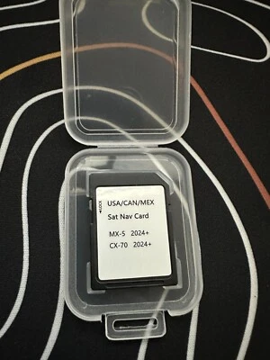 GPS Map SD Card Compatible with CX-70 (2024+) MX-5 (2024+) - Image 1 of 4