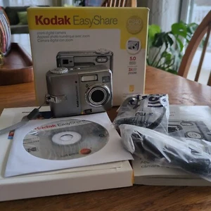 Kodak Easy Share  5MP Digital Camera 3x Zoom Kodak C340 TestedWorks NO CARD READ - Picture 1 of 14