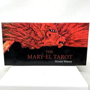 El Tarot de María-El Primera Edición por Marie Juego de Cartas Libro Blanco Lector Coleccionable - Imagen 1 de 15
