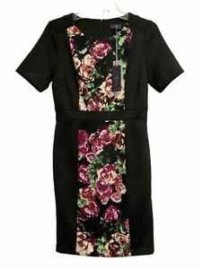 NYDJ Women’s Size 4 Brooke Garden Rose Floral Print Panel Slimming Dress Nwt - Picture 1 of 22