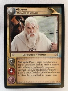 LOTR TCG - Gandalf - Manager of Wizards 7R37 - The Return of the King - Picture 1 of 1