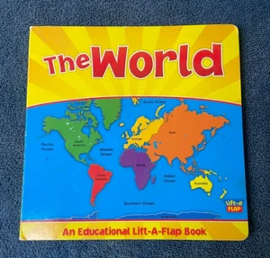 The World - an educational lift-a-flap book - Picture 1 of 6