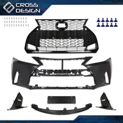 Front Bumper Conversion Fit For 2006-2013 Lexus IS250 IS350 F-Sport Style - Image 1 of 4