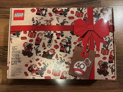 LEGO 4002018 Esclusiva Dipendente: Minifigure LEGO di 40 anni, nuova e sigillata - Immagine 1 di 4