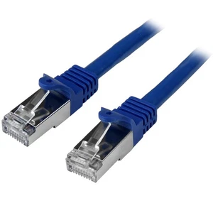 StarTech.com N6SPAT3MBL 3 m Cat6 Patch Cable, Shielded (SFTP) Snagless Gigabit N - Afbeelding 1 van 3