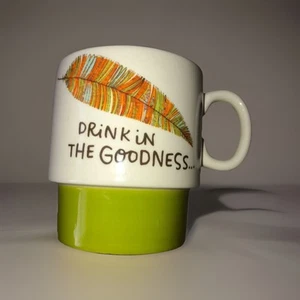 Taza de café Hallmark Drink in the Goodness Feather - Imagen 1 de 11