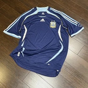 Vintage 2006 Argentina World Cup Soccer Football Jersey Mens Size L Blue 069519 - Picture 1 of 17