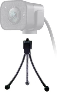 2 Pcs Metal Mini Tripod for Camera, Compatible with Logitech Streamcam - Photo 1/7