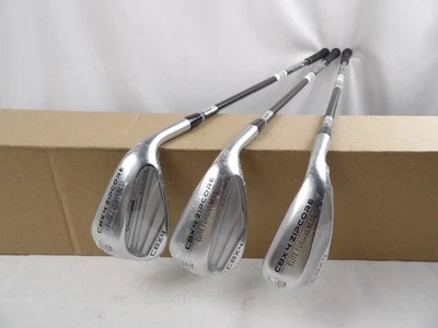 Cleveland CBX 4 Zipcore Wedge Set 48.12, 54.14, 58.12 UST Mamiya Recoil Dart 80 - Image 1 of 4