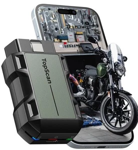 TOPDON Topscan Moto OBD2 Scanner Code Reader Full System Diagnostic Tool - Picture 1 of 1