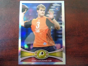 2012 Topps Chrome Kirk Cousins #146 REFRACTOR Rookie Card-Falcons - Picture 1 of 1