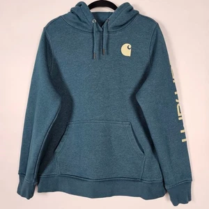 Carhartt Relaxed Fit Logo Youth Boys XL Long Sleeve Pullover Hoodie - Picture 1 of 6