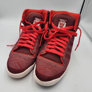 Adidas Top Ten Hi Tejido Borgoña Para Hombre Talla 10.5 Usado en Excelente Condición - Imagen 1 de 11
