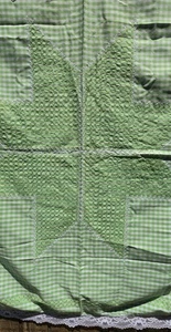 Grün Weiß Sternstich Huhn Kratzer Quadrat Tischdecke Peace And Plenty 46x46 - Bild 1 von 10