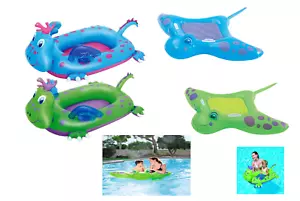Bestway Inflatable Boat Rider On Swimming Pool Beach Toy Float Lilo - Choose - Picture 1 of 11