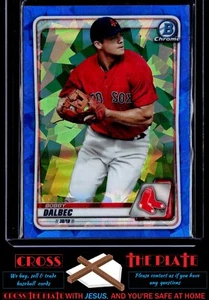 1-2020 Bowman Sapphire Bobby Dalbec Boston Red Sox #BCP-86 @ - Picture 1 of 2