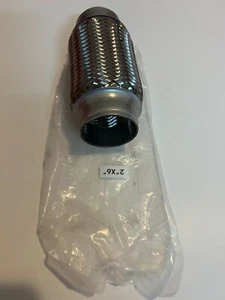 For 2" Exhaust Flex Pipe 2" x 6" Heavy Duty Stainless Steel 6"OL - RK7506 - Picture 1 of 4