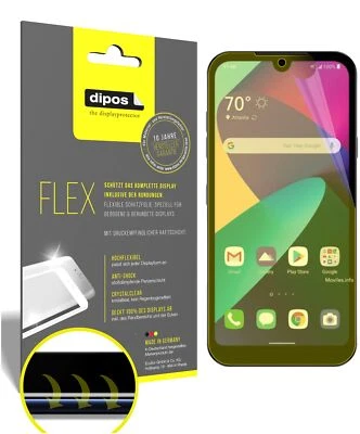 2x Screen Protector for LG Phoenix 5 Protective Film covers 100% dipos Flex - Image 1 of 4