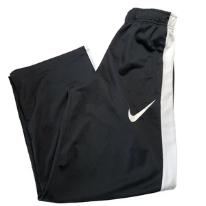 Nike Boys Dry Performance Knit Pants Black and White Size Large - Picture 1 of 6
