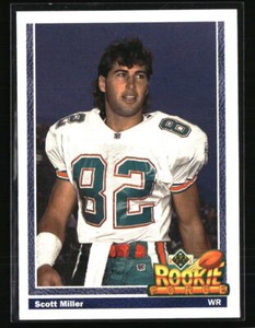 Scott Miller 1991 Upper Deck Rookie Force #619 Football Card