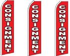 Consignment King Size Swooper Flag Pack of 3 hardware Not Included 