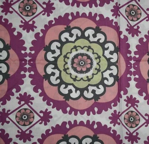 Michael miller 16" cotton quilting fabric abstract medalions - Picture 1 of 3