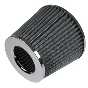 Kit de inducción de filtro de aire para coche deportivo Ford Fiesta Focus filtro de aire cromado - Imagen 1 de 3