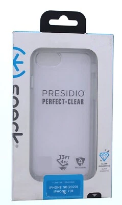 Funda de teléfono Speck Presidio Perfect-Clear para iPhone SE (2020), iPhone 7/8 Foto 1 de 2