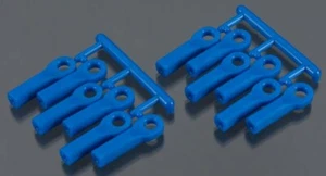 RPM 80515 Rod Ends Long Blue Slash Summit T/E Maxx E-Revo, Slayer Rustler Jato - Picture 1 of 1