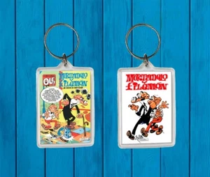 MORTADELO Y FILEMON DE NUEVO EN EBULLICION OLE 005 TEBEO LLAVERO KEYRING - Bild 1 von 2