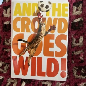 Avanti Press Cat With Soccer Ball Humorous Funny Birthday Card W Envelope - Picture 1 of 6