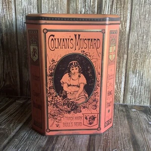 VINTAGE COLLECTORS TIN COLMAN'S MUSTARD TIN - Imagen 1 de 13