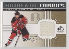 2011-12 SP Game Used Edition Authentic Fabrics Gold Ilya Kovalchuk (O) #AF-IK.2