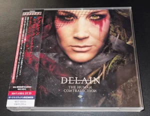 DELAIN "The Human Contradiction" (2-CD 2014, Japan) OBI 26-Tracks **EXCELLENT** - Picture 1 of 12