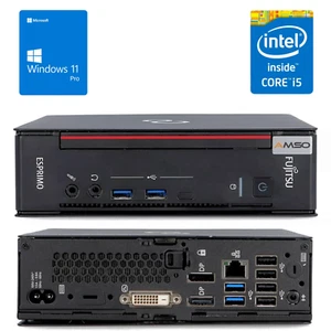 Fujitsu Esprimo Q558 micro i5-8400T (6-Cores) 8/16/32GB - 0/240/480/960GB Win 11 - Afbeelding 1 van 25