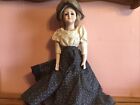 Fashion Doll Gibson Girl Handcrafted 17” Soft Body. By Artist Charlotte Lowe