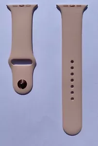 Apple Watch Pink Sand Sport Band Gold Pin Series SE 44mm 49mm 7 8 45mm 42mm M/L - Picture 1 of 7