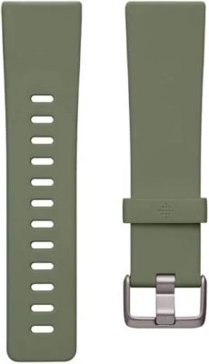 New Authentic Fitbit Versa 2 Classic Band, Large - Olive Green - Image 1 of 4